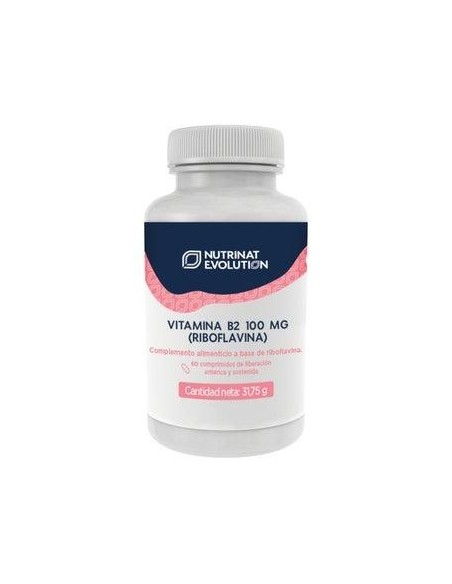 Nutrinat Vitamina B2 100Mg Riboflavina 60Comp