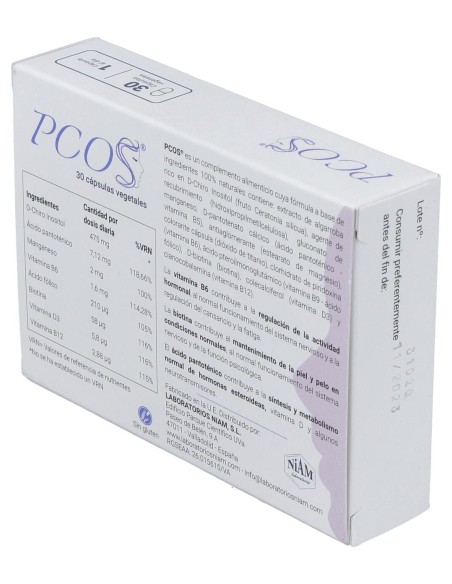 Niam Pcos, 30 Cápsulas