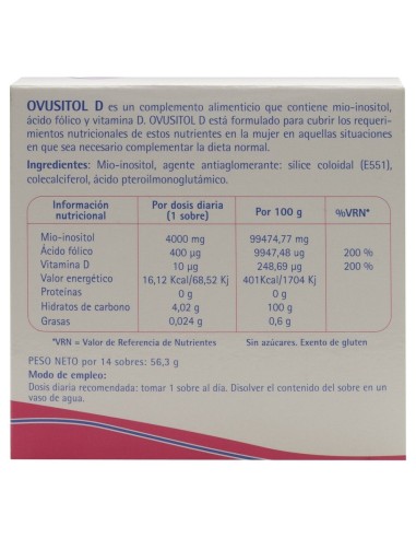 Ovusitol D 14Sbrs. - Italfarmaco