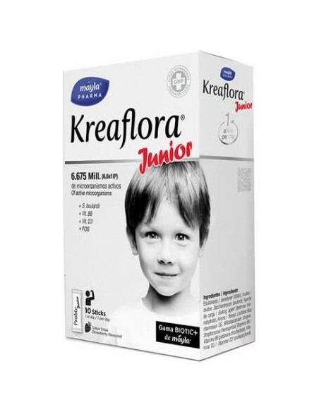 Kreaflora Junior Sabor Fresa 10Stick