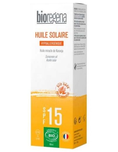 Aceite Solar Spf15 Spray 90Ml Hipoalergenico. Bio