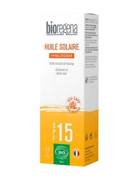 Aceite Solar Spf15 Spray 90Ml Hipoalergenico. Bio
