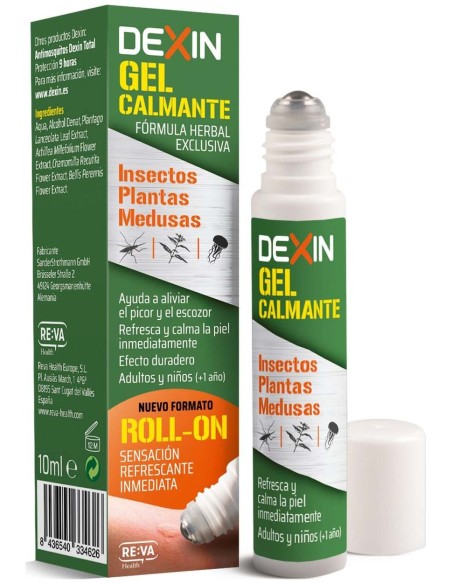 Dexin Gel Calmante Picaduras Roll-On 10Ml.