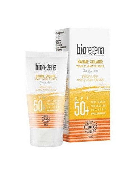 Bioregena Balsamo Solar Spf50+ Rostro Y Zonas Delicadas 40Ml
