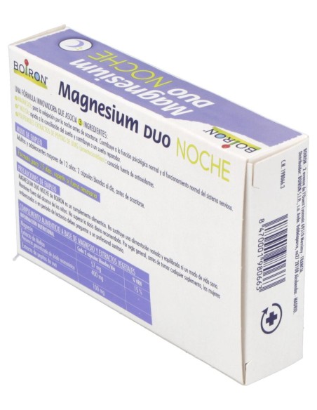Magnesium Duo Noche 30Cap.