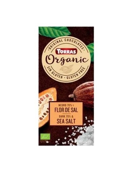 Chocolate Negro 70% Con Flor De Sal 100G Bio Sg