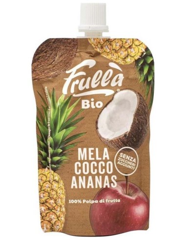 Pure De Manzana Coco Y Piña 100Gr. Bio