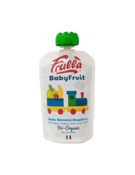 Baby Pure De Manzana Platano Frambuesa 10 Uds X 100 Gr Bio