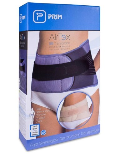 Prim Airtex Faja Sacrolumbar Talla Única, 1 Ud