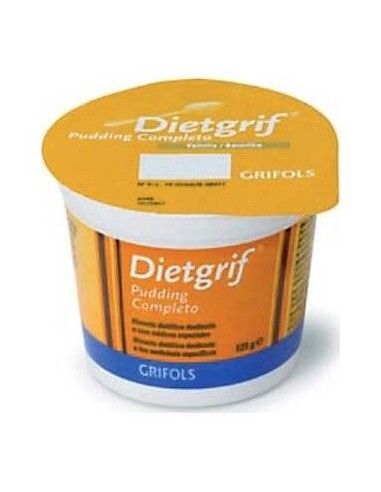Dietgrif Pudding Completo Sabor Vainilla 125G 24Uds