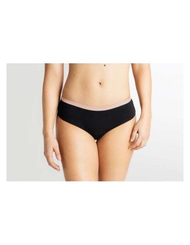 Braguita Menstrual Negra/Rosa Flujo Moderado 0/Xxs
