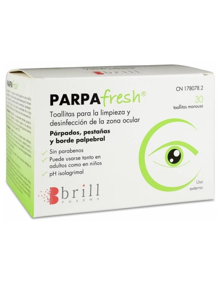 Parpafresh Toallitas Limpieza Párpados 30Uds