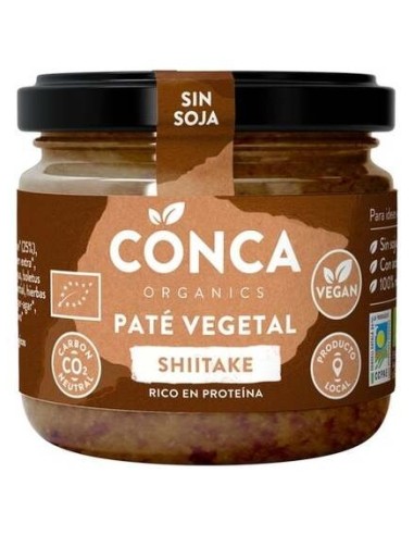 Conca Organics Pate Shitake Vegetal Eco Vegan 110G