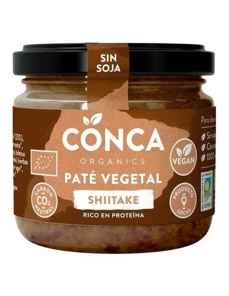 Conca Organics Pate Shitake Vegetal Eco Vegan 110G