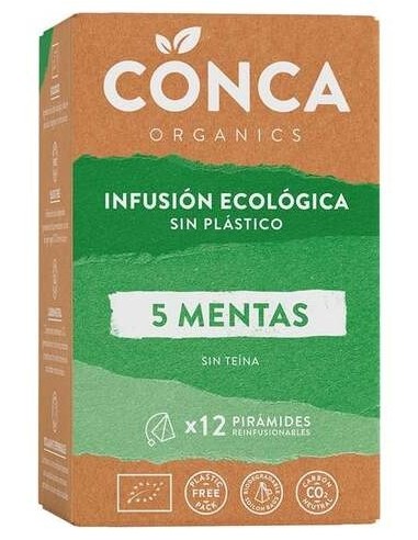 Conca Organics 5 Mentas Infusion Eco 12Uds