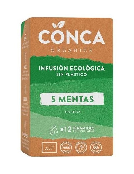Conca Organics 5 Mentas Infusion Eco 12Uds
