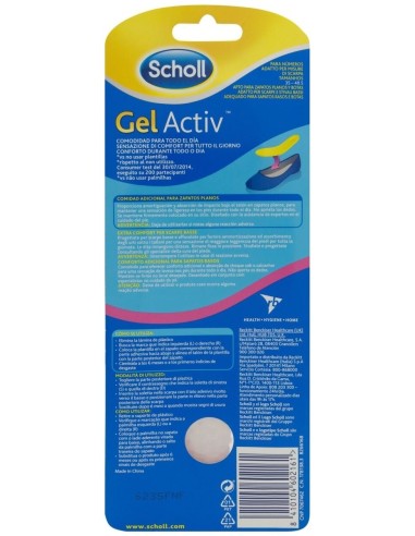 Scholl Gelactiv Zapato Plano, 1 Par