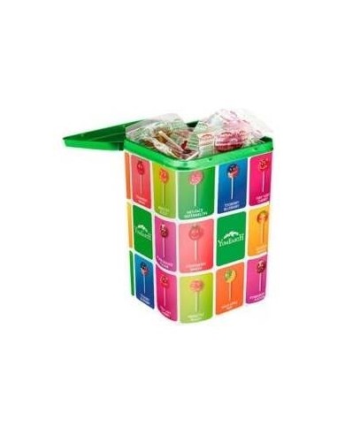 Yum Earth Lata Surtido De Piruletas 8 Sabores 50Uds