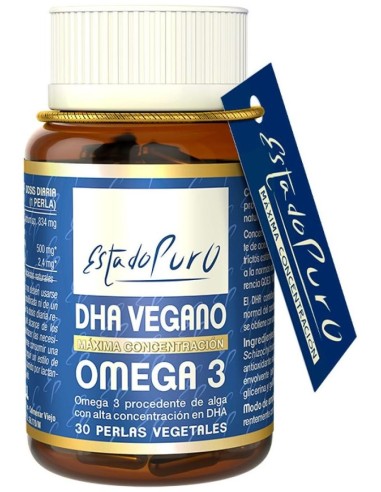 Estado Puro Tongil Dha Vegan Omega 3 30 Perlas