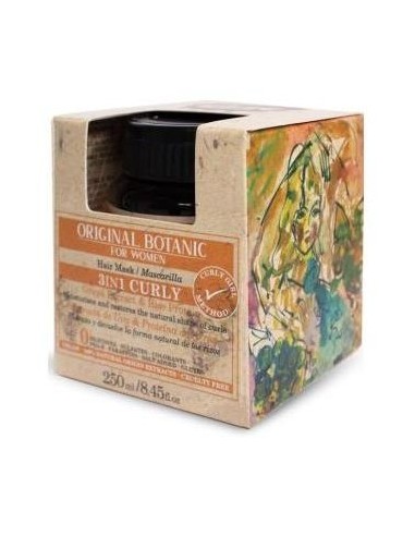 Original Botanic Woman Mascarilla Cabellos Rizados 3 En 1 250Ml