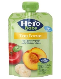 Herobaby 3 Frutas 100Gr.