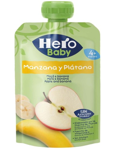 Hero Baby Manzana-Platano 100Gr.