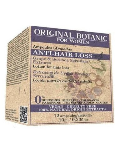 Original Botanic Woman Ampollas Anti-Caida 12X10Ml