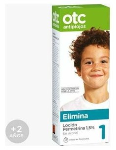 Otc Antipiojos Locion Permetrina 1,5 100Ml.