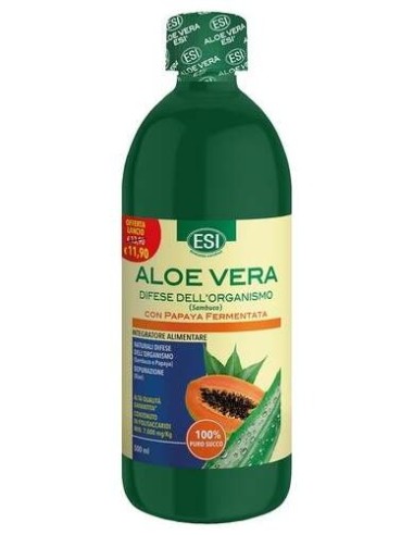 Zumo De Aloe Vera Con Papaya 500Ml.