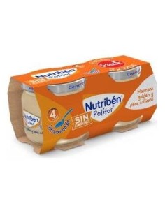 Nutriben Potito Introduccion Manzana-Pera 2X120Gr.