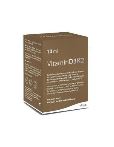 Vitae Vitamin D3K2 10Ml