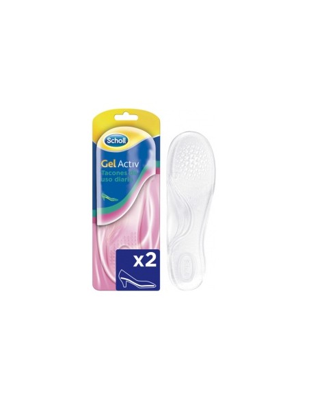 Scholl Gelactiv Tacón Diario, 1 Par