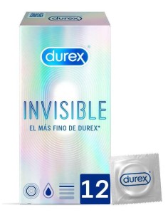 Durex Invisible Extra Fino-Sensitivo 12U