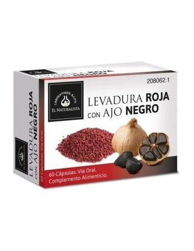 Levadura Roja Con Ajo Negro 60Cap.