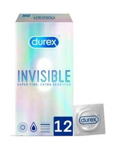 Durex Invisible Extra Fino-Sensitivo 12U 2