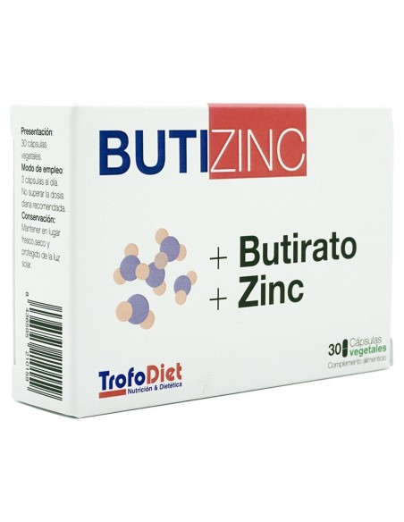 Butizinc 30Cap. - Trofodiet