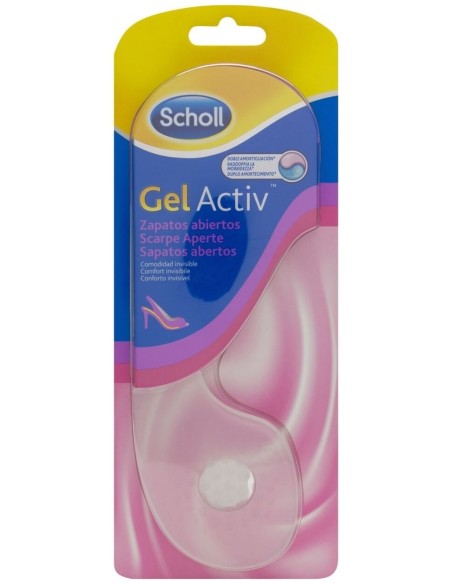 Scholl Plantilla Gelactiv Zapatos Abiertos, 1 Par