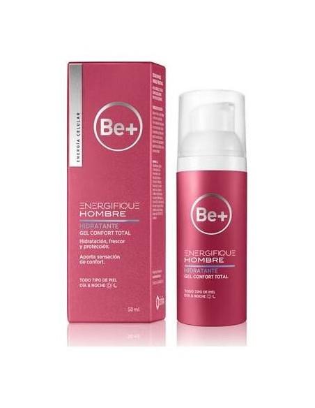 Be+ Energifique Hombre Hidratante Gel Confort Total 50 Ml