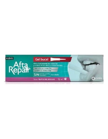 Afta Repair Gel Sabor Frutos Del Bosque 15Ml