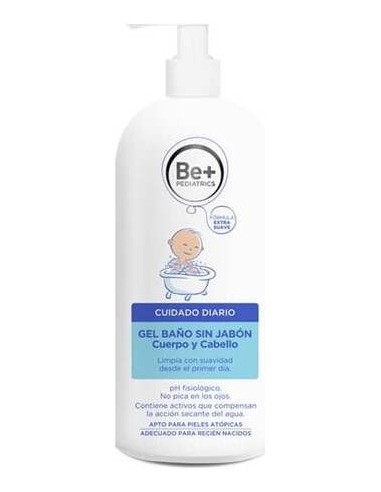 Be+ Pediatrics Gel Sin Jabón 500Ml