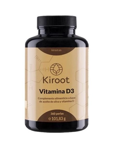 Kiroot Vitamina D3 360 Perlas
