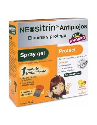 Neositrin Pack Spray Gel 60Ml + Protect Acondicionador 100Ml