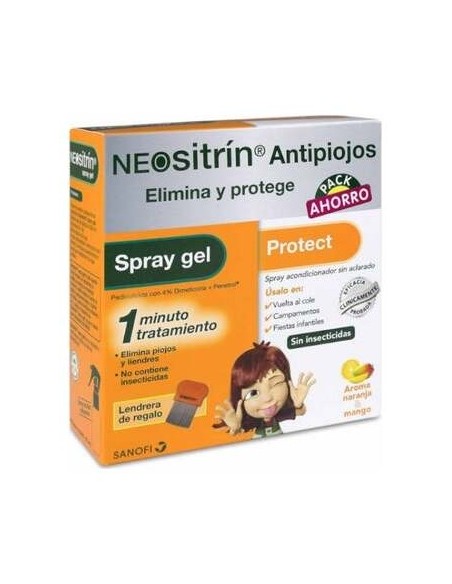 Neositrin Pack Spray Gel 60Ml + Protect Acondicionador 100Ml