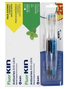 Fluor Kin Anticaries Pasta Dental 125Ml. + Cepillo