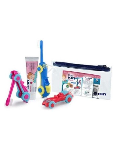 Cepillo Kin Viaje Infantil Inicio + Pasta 25Ml
