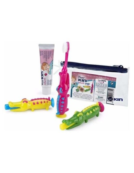 Cepillo Kin Viaje Infantil Inicio + Pasta 25Ml