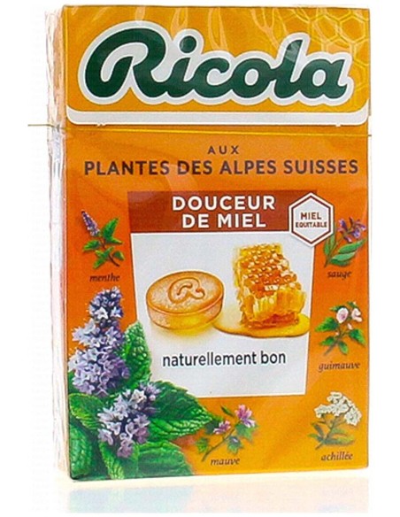 Ricola Caramelos De Hierbas Suizas Sabor A Miel 50G