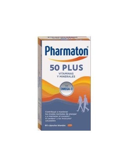 Pharmaton 50 Plus 60 Caps