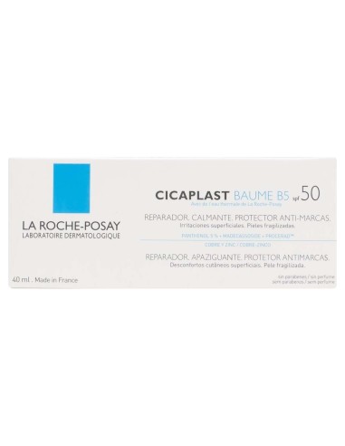 La Roche-Posay Cicaplast Baume Antimarcas Spf 50, 40 Ml