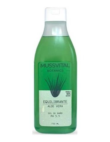 Mussvital Essentials Botanics Aloe Vera Bath Gel 750Ml